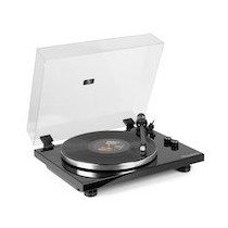 Toledo Premium  Record Player Black