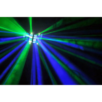LED Butterfly 3x3W RGB, SMD Strobe