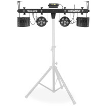 ShowBar 2xPAR 6x6in 2xDerby, Laser
