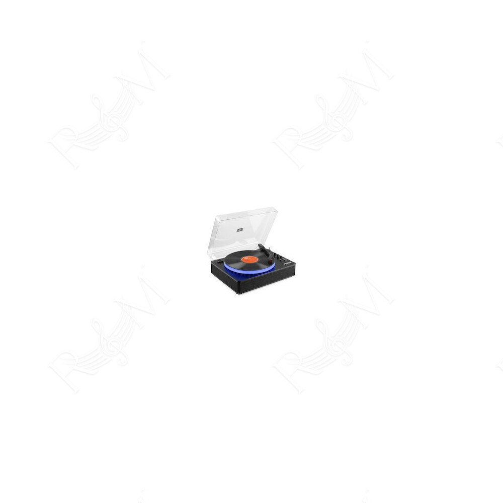 RP162LED Record Player LED Btout Blk
