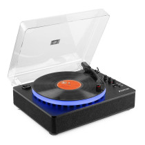 RP162LED Record Player LED Btout Blk