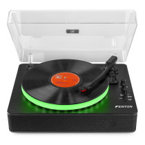RP162LED Record Player LED Btout Blk