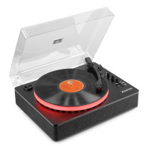 RP162LED Record Player LED Btout Blk