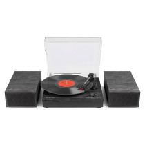 RP165B Record Player+Sp.BT Blach/Grey