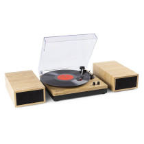 RP165L Record Player+Sp.BT LightWood