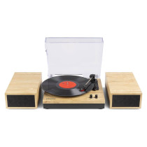 RP165L Record Player+Sp.BT LightWood