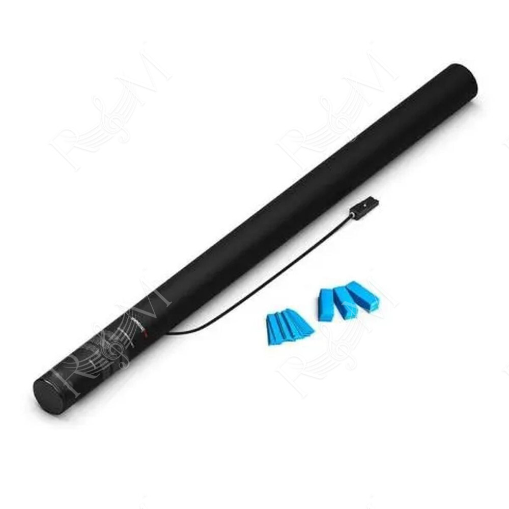 Electric Cannon 80 cm - Confetti - Light Blue