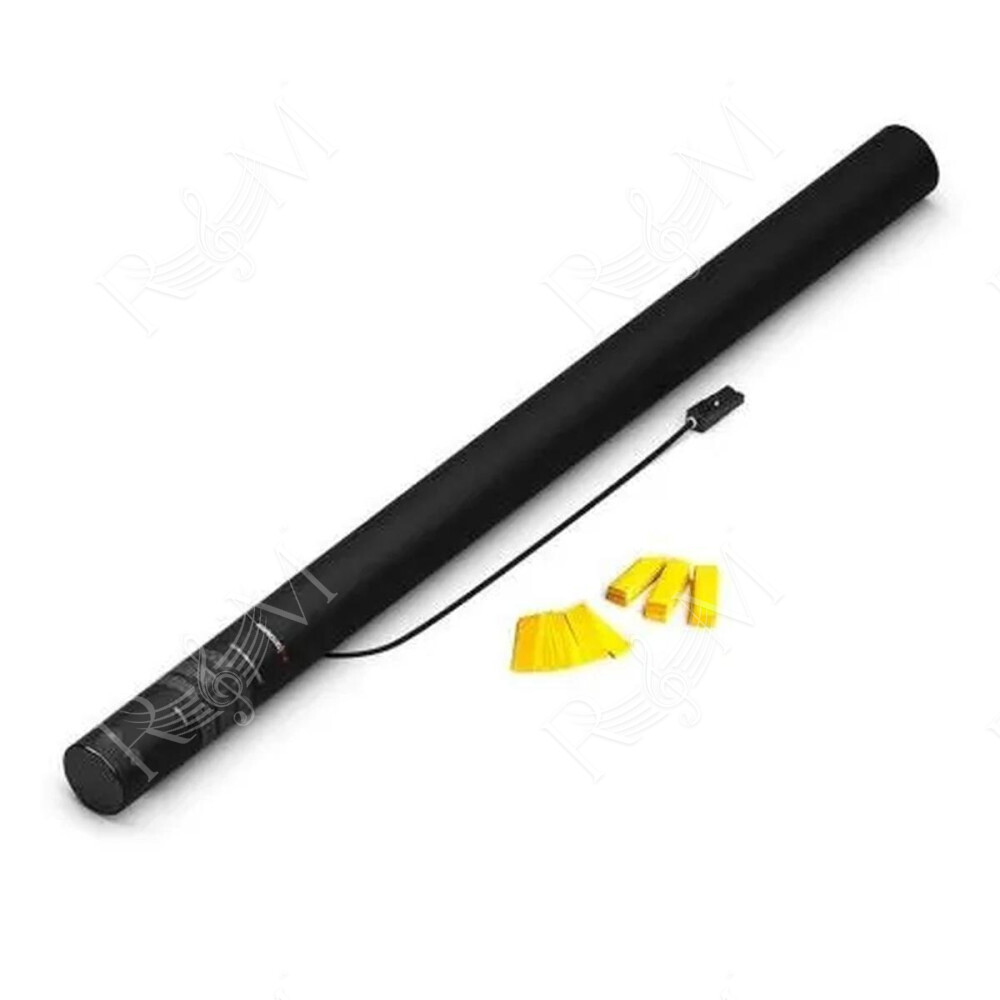 Electric Cannon 80 cm - Confetti - Yellow