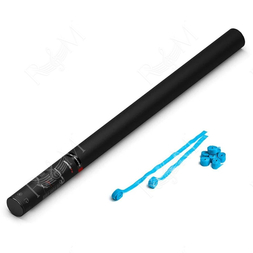 Handheld Cannon 80 cm - Streamers - Light Blue