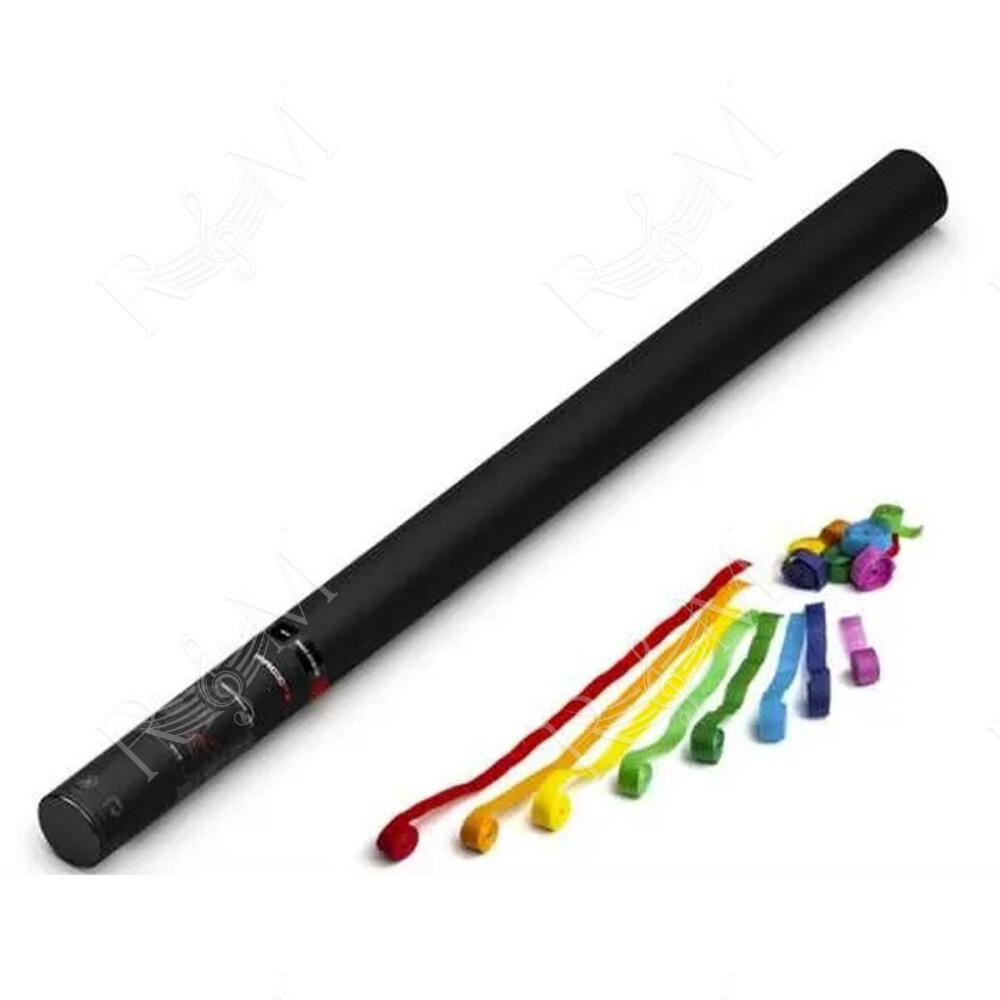 Handheld Cannon 80 cm - Streamers - Multicolour