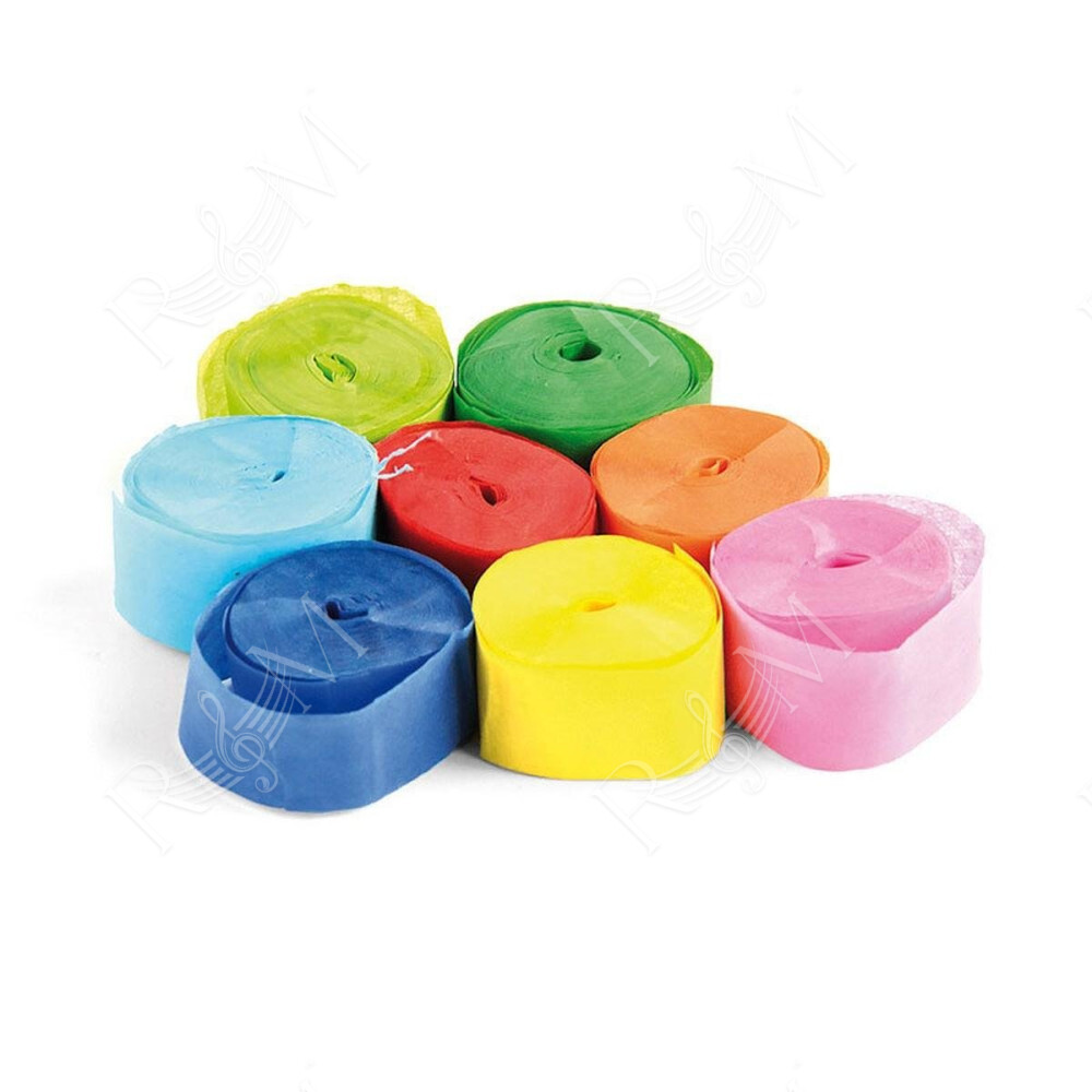 Streamers 10 m x 1,5 cm - Multicolour