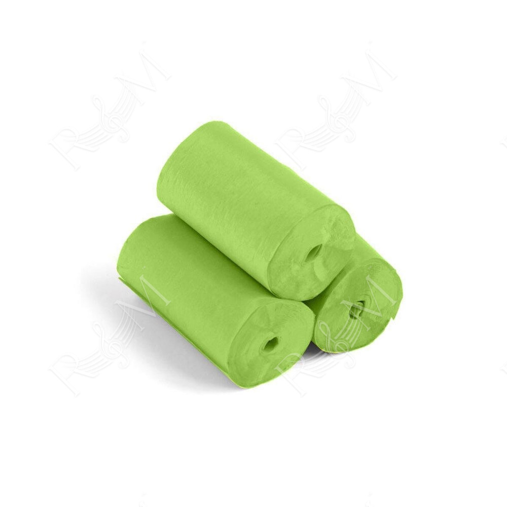 Streamers 10 m x 5 cm - Light Green