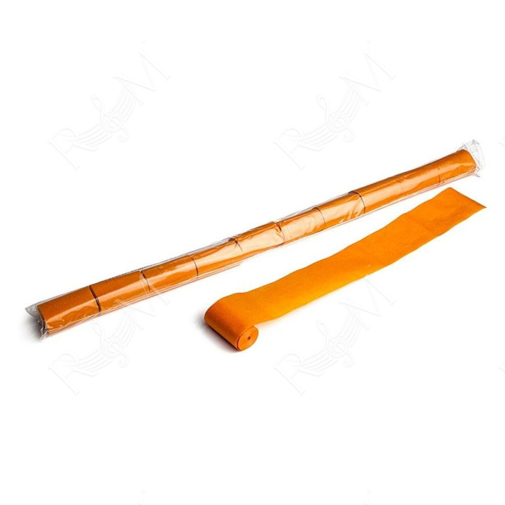 Streamers 10 m x 5 cm - Orange