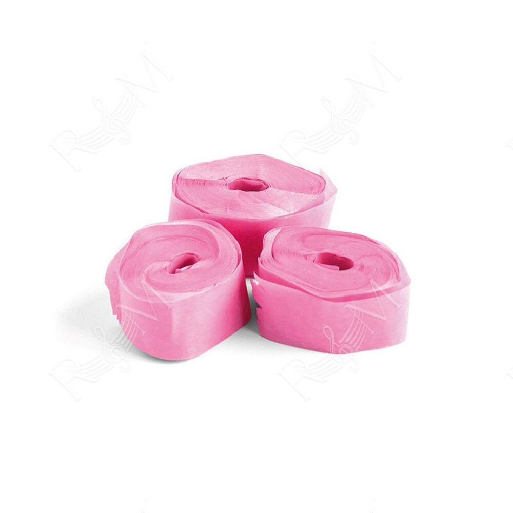 Streamers 10 m x 2,5 cm - Pink