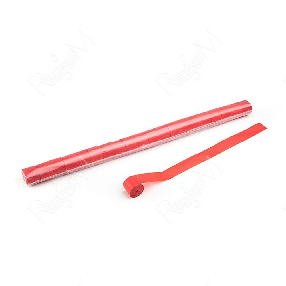 Streamers 10 m x 2,5 cm - Red