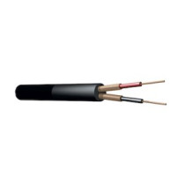 RX42 Micr.Cab. 2C 6.5mm Black 100m