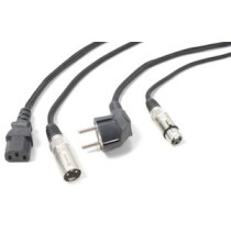 CX02-10 Shuko/XLR F-IEC/XLR M 10m