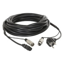 CX02-20  Shuko/XLR F-IEC/XLR M 20m