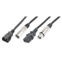 CX09-5 IEC M/XLR M-IEC F/XLR F 5m