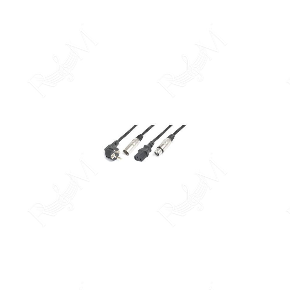 CX10-20 Shuko/XLR M-IEC F/XLR F 20m