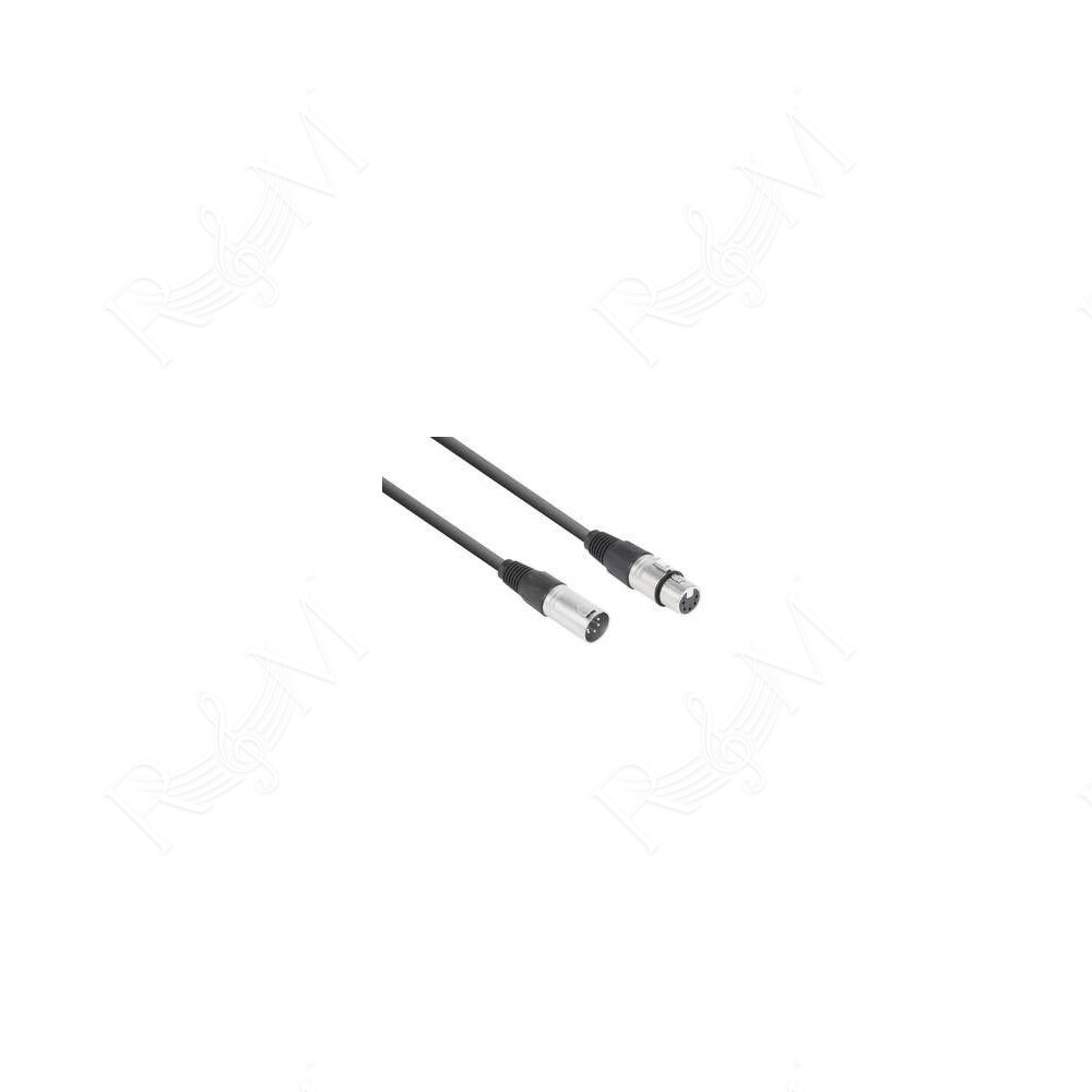 CX102-1 DMX Cable 5P XLR M-F 1,5m