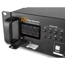 PDV120MP3 120W/100V 4 zones ampl.BT