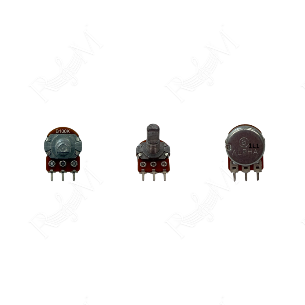 Potenziometro Rotativo B100K Mono per FBT Jolly 5RA