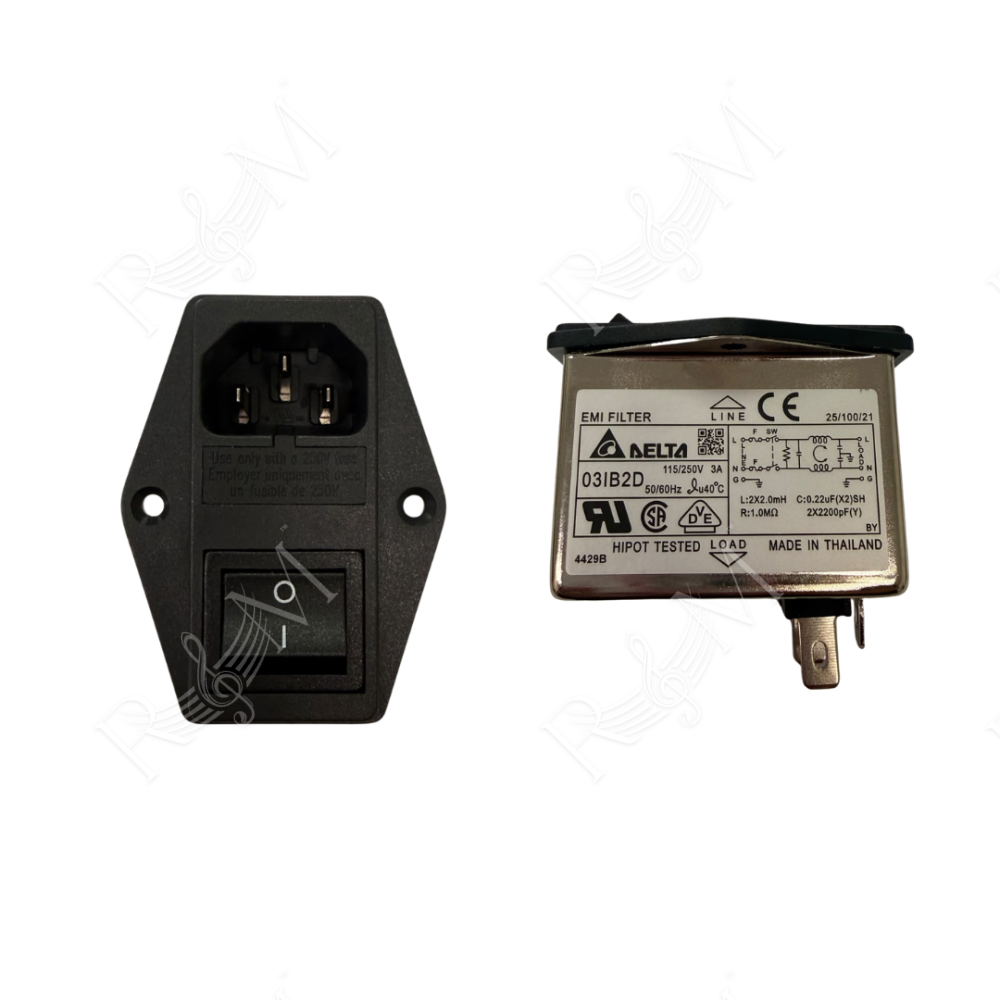 Filtro Rete con Portafusibili per FBT MAXX 2A, 4A, 5A e 6A