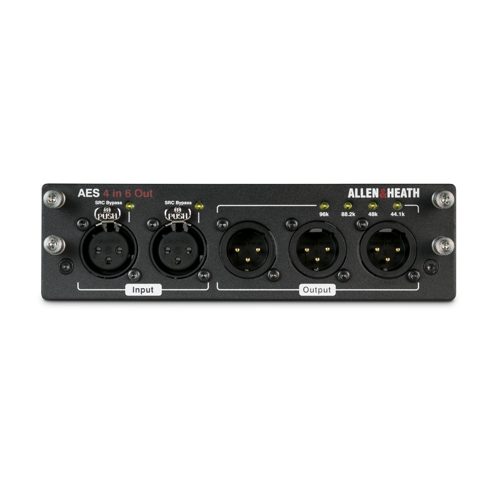 Dlive Avantis AES4I6O card.