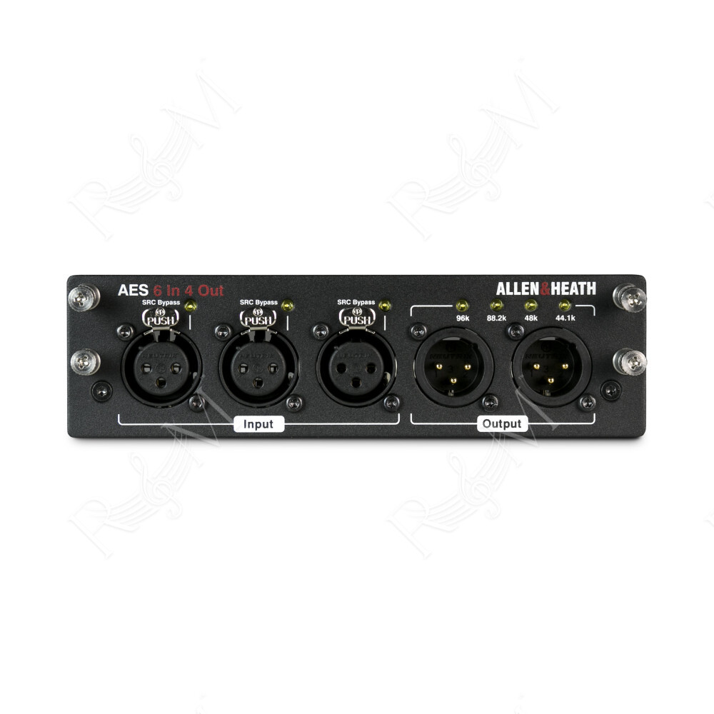 Dlive Avantis AES6I4O card.