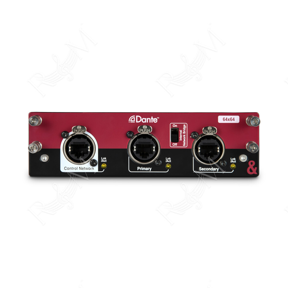 Dlive Avantis Dante64 card.