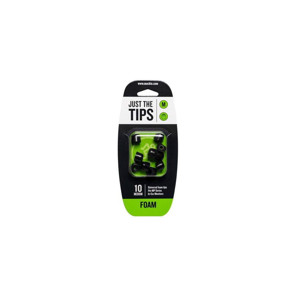 MP SERIES MEDIUM FOAM BLACK TIPS KIT