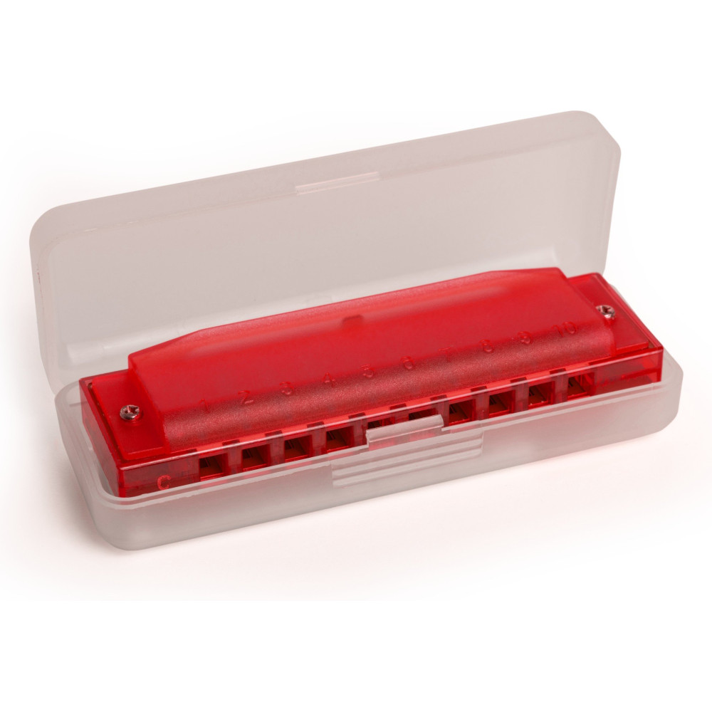 TRANSLUCENT HARP RED HARDCASE