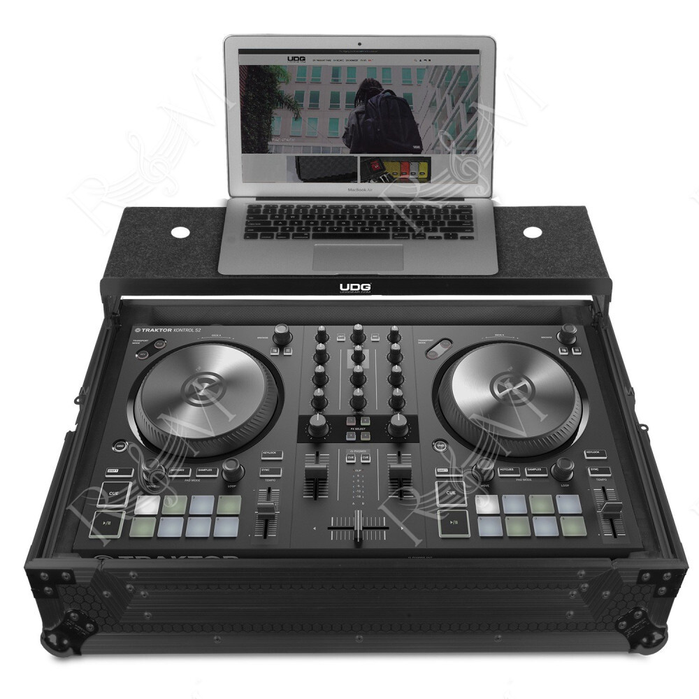U91062BL - FC NI TRAKTOR KONTROL S2 MK3 BLACK PLUS (LAPTOP SHELF)