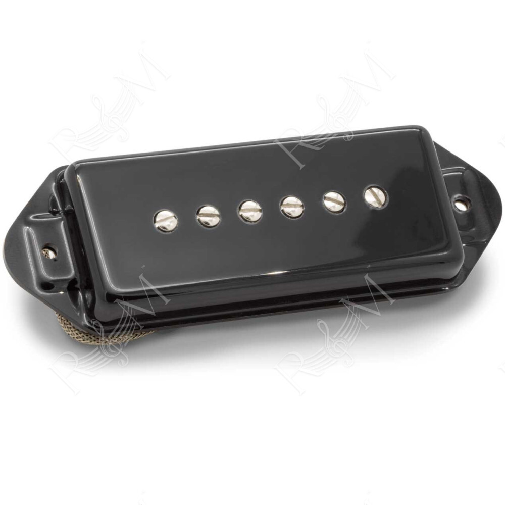 RETRO ANTQ P90 DOG EAR NECK BLK