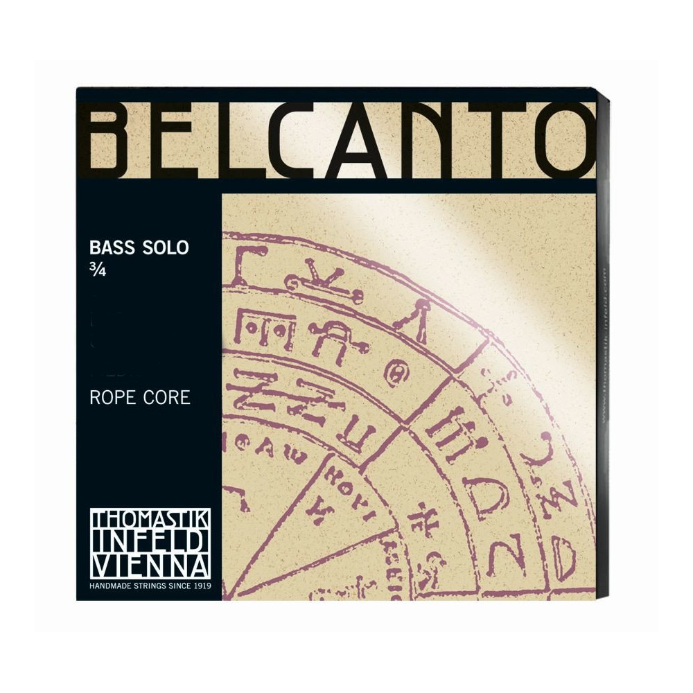 BC61S DOUBLE BASS BELCANTO A STRING 3/4 MEDIUM SOLO TUNING