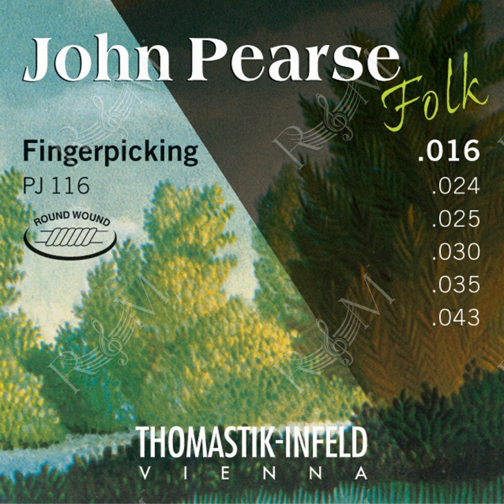PJ116 ACOUSTIC GUITAR JOHN PEARSE STRING SET