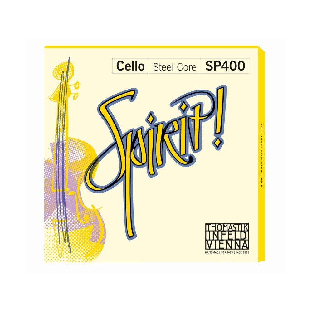 SP400 1/2 CELLO SPIRIT 1/2 MEDIUM STRING SET