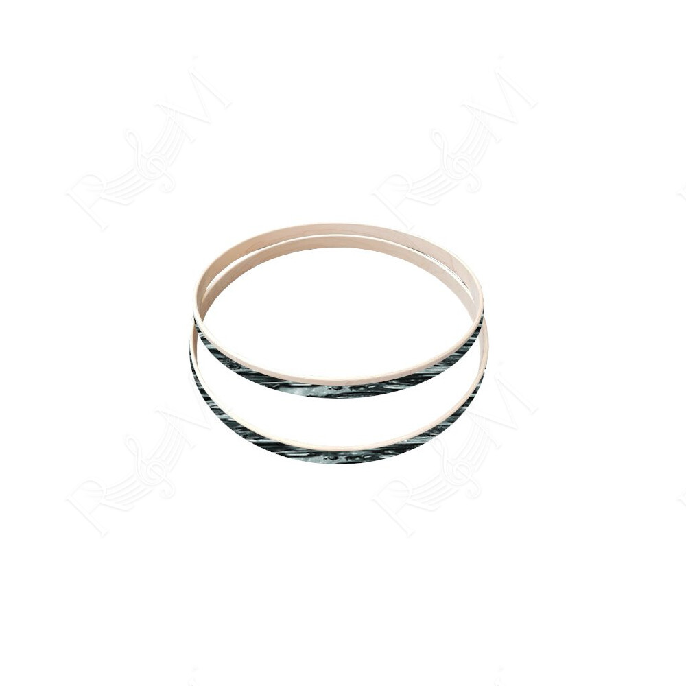 0133-2400A-VA COPPIA CERCHI 24 POLLICI FINITURA BLACK STRATA