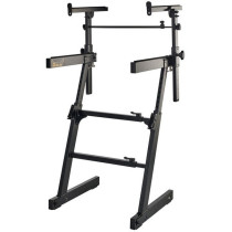 HCKS-410B SUPPORTO PER TASTIERA DOPPIO AUTO LOCK