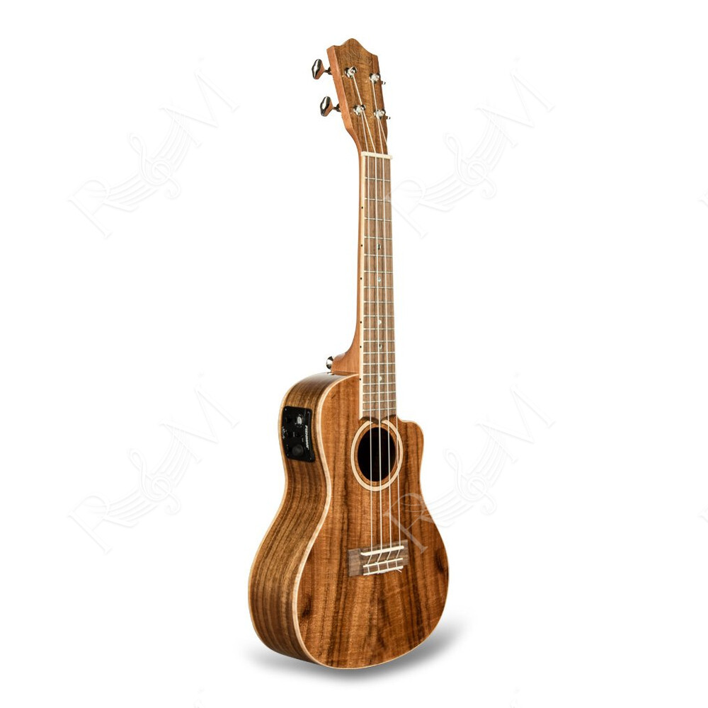 ACST-CEC UKULELE CONCERTO CON TOP IN ACACIA E PREAMP