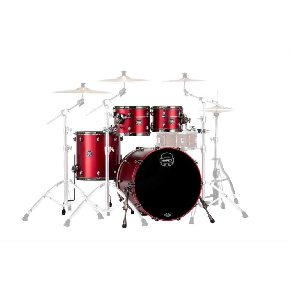 SE529XMBPA SATURN EVOLUTION MAPLE ROCK 4 PEZZI TUSCAN RED