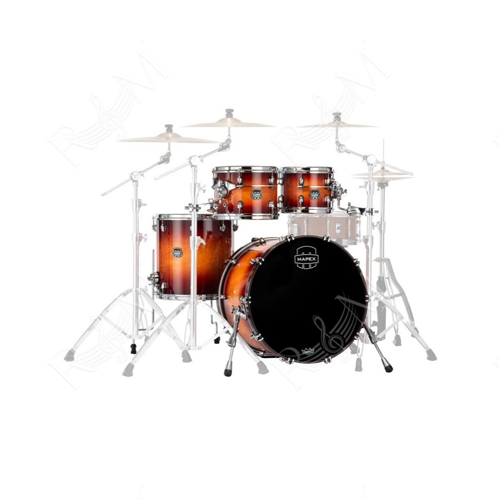 SE529XMPO SATURN EVOLUTION MAPLE ROCK 4 PEZZI EXOTIC SUNBURST
