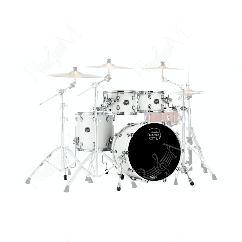 SR504XRM SATURN NEW FUSION 4 PEZZI SATIN WHITE