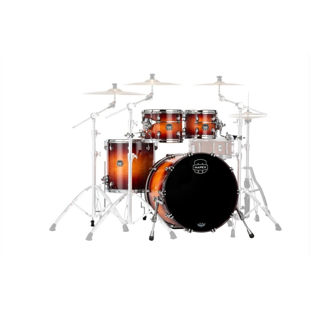 SE504XMPO SATURN EVOLUTION MAPLE FUSION 4 PEZZI EXOTIC SUNBURST