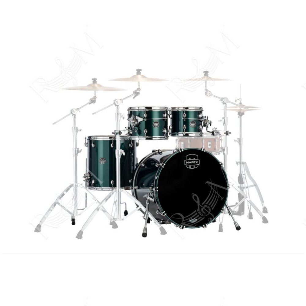 SE529XMPQ SATURN EVOLUTION MAPLE ROCK 4 PEZZI BRUNSWICK GREEN