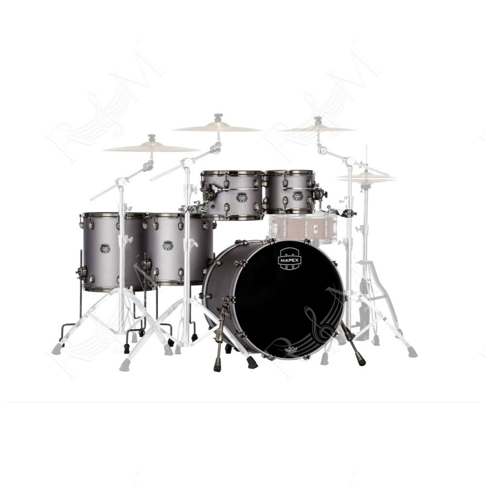 SE628XBBPG SATURN EVOLUTION BIRCH WORKHORSE 5 PEZZI GUN METAL GREY