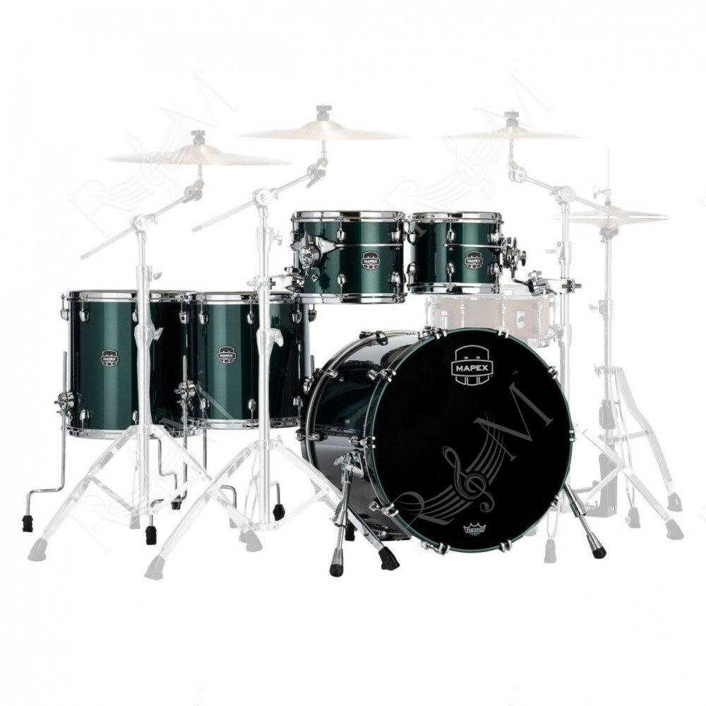 SE628XMPQ SATURN EVOLUTION MAPLE WORKHORSE 5 PEZZI BRUNSWICK GREEN