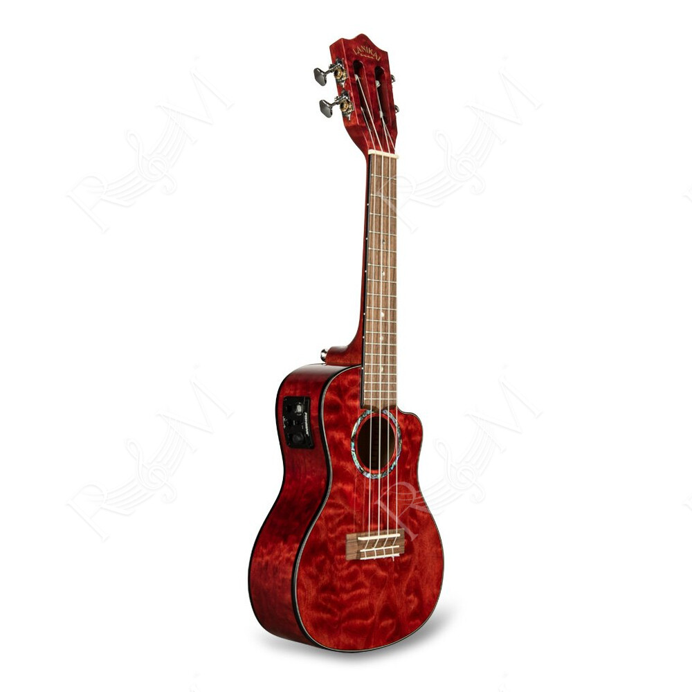 QM-RDCEC - UKULELE CONCERTO QUILTED MAPLE