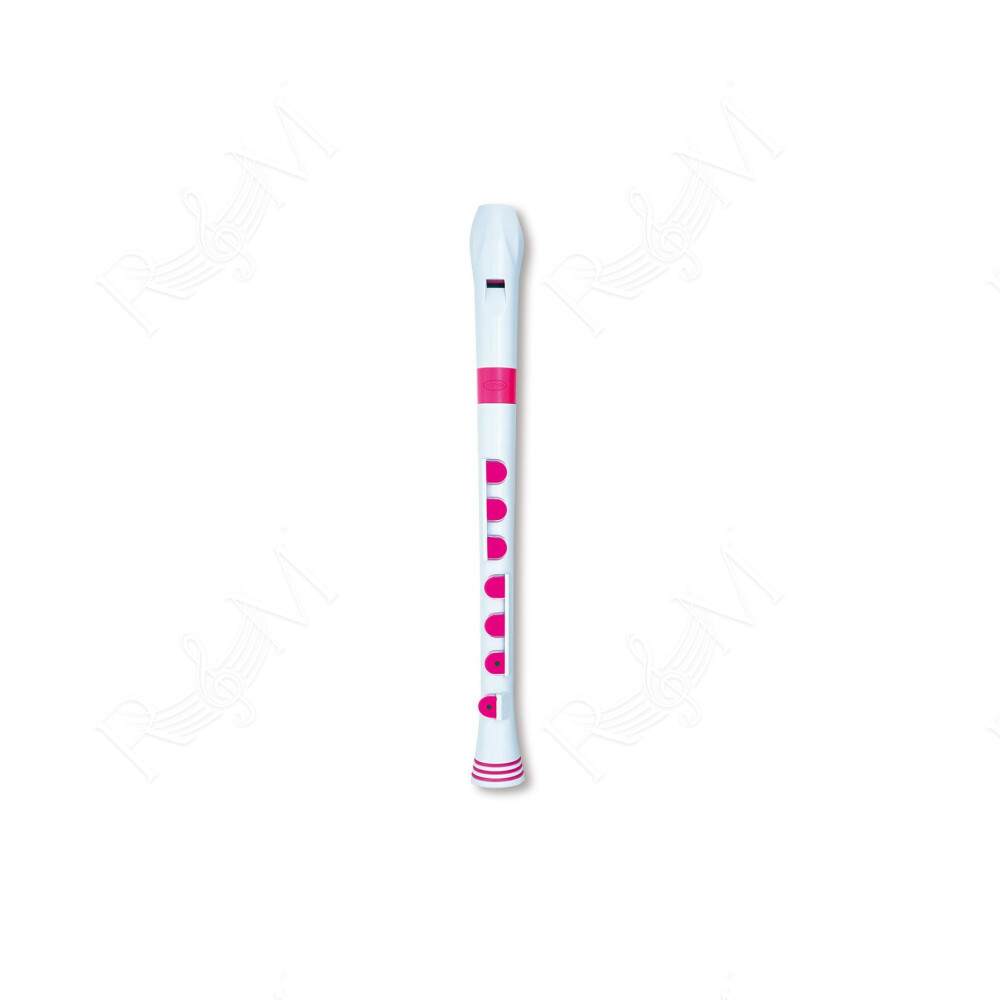RECORDER+ -DITEGGIATURA TEDESCA (BIANCO/ROSA)